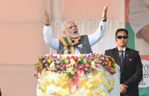 अगरतला में पीएम ने महागठबंधन को बताया ‘महामिलावट’, बोले गाली देने का चल रहा कॉम्पिटिशन