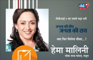 आप सांसद हेमा मालिनी के 5 सालों के कार्यकाल से कितना संतुष्ट हैं? सर्वे में भाग लेकर अपनी राय दें.