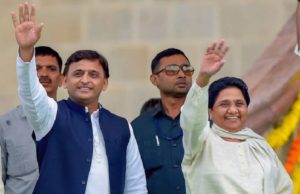 भीड़ को देखकर खुश हुई बसपा सुप्रीमों