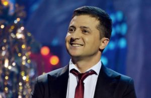 यूक्रेन में कॉमेडियन जेलेंस्की बने राष्ट्रपति