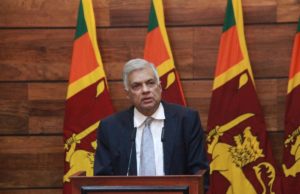 श्रीलंका के खिलाफ फिर से सिर उठाने वाले IS को कुचलने की लेता हूँ शपथ: PM विक्रमसिंघे