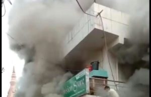 राजेश्वर मंदिर के पास घर में लगी आग, 2 की मौत