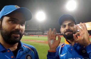 रोहित का रिपोर्टर अवतार, साथियों का लिया इंटरव्यू