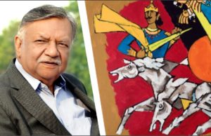 गुरु स्वरुप समर्पित करेंगे कोरोना राहत फंड में हुसैन की पेंटिंग