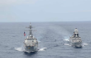 मालाबार युद्धाभ्यास में गरजे भारत-अमेरिका के लड़ाकू विमान