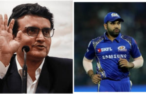 रोहित शर्मा की फिटनेस पर सौरव गांगुली असहज