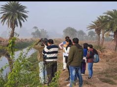 जोधपुर झाल पर वेटलैंड्स इंटरनेशनल संस्था ने की पक्षियों की गणना