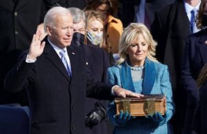 जो बाइडेन ने ली राष्ट्रपति पद की शपथ, कहा लोकतंत्र की जीत हुई