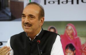 गुलाम नबीं आजाद ने कांग्रेस के सभी पदों से दिया इस्तीफा