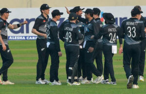 न्यूजीलैंड वेस्टइंडीज में पहली बार वनडे सीरीज जीता:डिसाइडर मैच 5 विकेट से अपने नाम कर ऐतिहासिक जीत दर्ज की