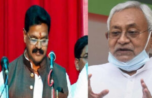 CM नीतीश कुमार ने विवादों के बाद कार्तिक कुमार से वापस लिया कानून मंत्रालय