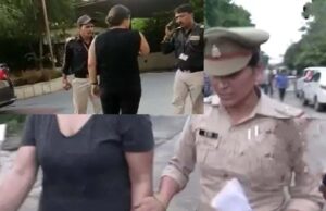 गार्ड को भद्दी गालियां देने वाली नोएडा की महिला को लिया रिमांड पर, देरी से गेट खोलने पर गार्ड को दी थीं भद्दी गालियां
