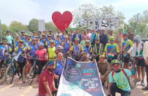 यमुनोत्री से पहुंची अतुल्य गंगा टीम, यमुना को स्वच्छ बनाने का दिया संदेश