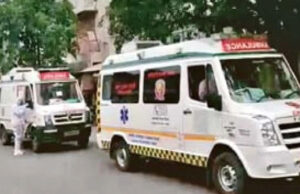 बिना फिटनेस के दौड़ रहीं 281 एंबुलेंस