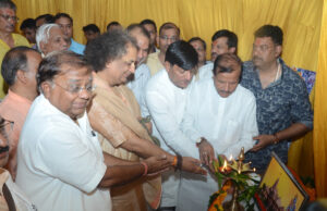 शंखध्वनि व मंत्रोच्चारण के बीच हुआ जनकपुरी महोत्सव के केंद्रीय कार्यालय का उद्घाटन