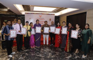 केंद्रीय मंत्री प्रो. बघेल ने किया टेक्सटाइल एंड फैशन फ्रेटरनिटी का लोगो लांच