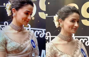 सादा लुक में भी कमाल दिखीं आलिया, Ranbir Kapoor संग पहुंची दिल्ली, राष्ट्रपति से मिलेगा नेशनल अवॉर्ड