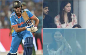 World Cup 2023: शुभमन गिल ने मारा चौका तो खुशी से झूम उठी सारा तेंदुलकर, यूं मनाया फिफ्टी का जश्न
