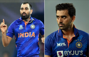 साउथ अफ्रीका दौरे में टीम इंडिया को लगा बड़ा झटका, दीपक चाहर वनडे और शमी टेस्ट सीरीज से बाहर