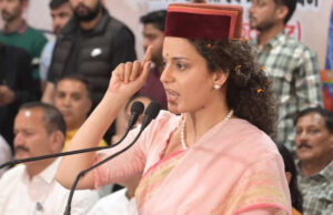 कंगना रनौत के चरित्र हनन को लेकर भाजपा ने कांग्रेस के खिलाफ निर्वाचन आयोग में दर्ज कराई शिकायत
