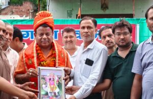 पार्षद मुरारी लाल गोयल का हुआ भव्य स्वागत और सम्मान