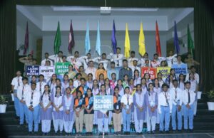 सेन्ट एन्ड्रूज स्कूल के नवीन छात्र संसद ने किया शपथ ग्रहण