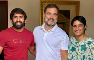 हरियाणा चुनाव से पहले कांग्रेस का दामन थामेंगे विनेश फोगट और बजरंग पुनिया