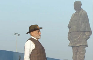 सरदार पटेल जयंती: पीएम मोदी ने पुष्पांजलि अर्पित कर दिलाई एकता की शपथ