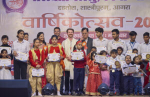 Empowering Students: Annual Day Celebration at Saraswati Sishu Vidya Mandir with Team Shakti’s Support