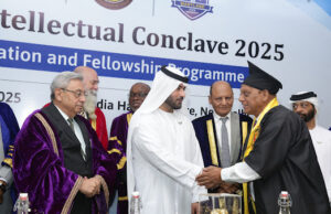 वरिष्ठ समाजसेवी योगेश कंसल को मैरीलैंड यूनिवर्सिटी, यूएसए से मानद पीएचडी उपाधि