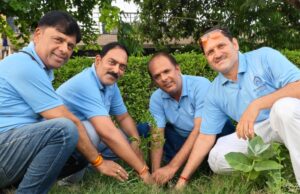 इनक्रेडिबल इंडिया फाउंडेशन का पर्यावरण संरक्षण अभियान, सैकड़ों पौधे लगाए
